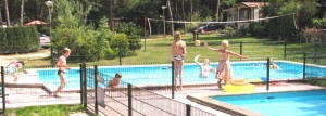 Zwembad op de camping