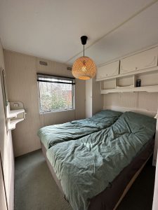 huur caravan in het bos