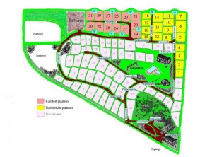 plattegrond camping